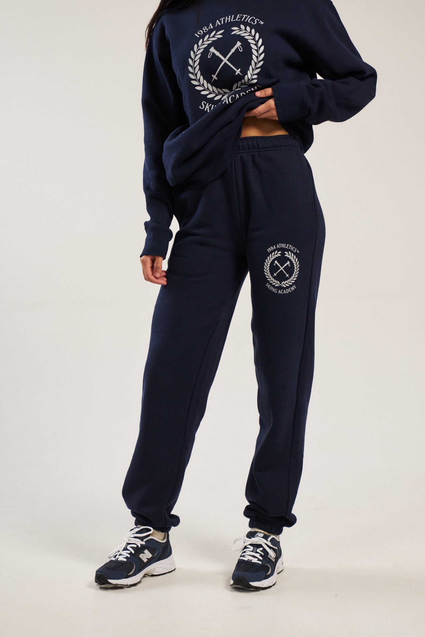 Vice 84 'Ski Academy' Joggers - Navy