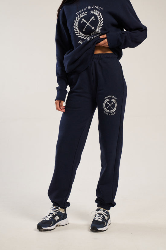 Vice 84 'Ski Academy' Joggers - Navy