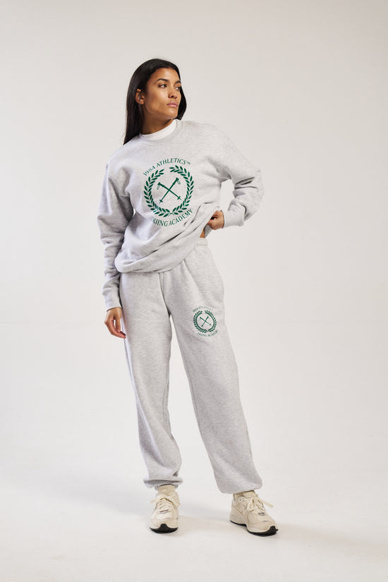 Vice 84 'Ski Academy' Joggers - Ash Grey