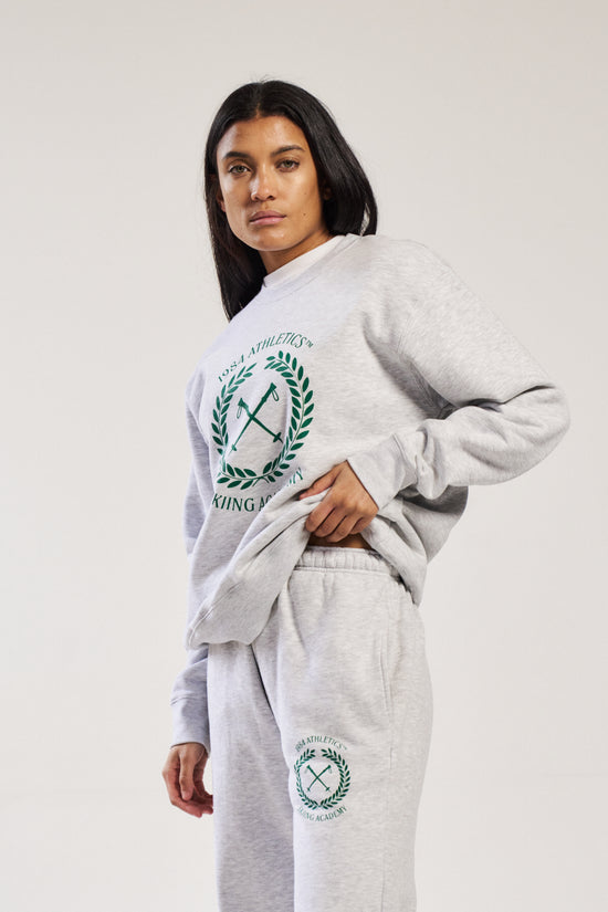 Vice 84 'Ski Academy' Joggers - Ash Grey