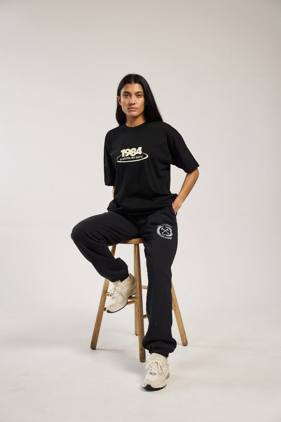 Load image into Gallery viewer, Vice 84 &amp;#39;1984&amp;#39; Oversized Tee - Black
