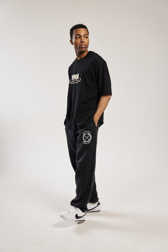 Vice 84 'Ski Academy' Joggers - Black