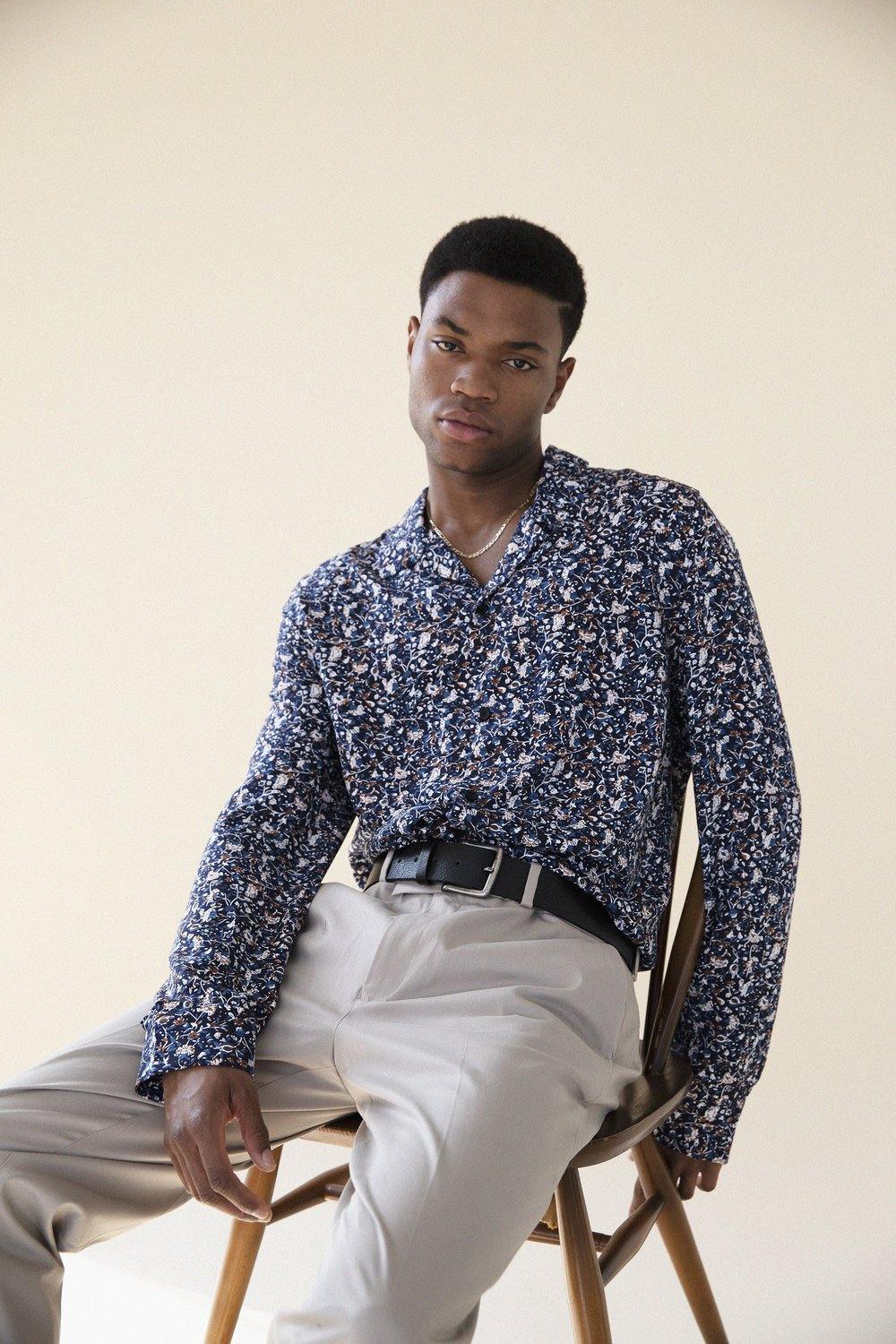 bound 'Larkspur' LS Shirt - UN:IK Clothing