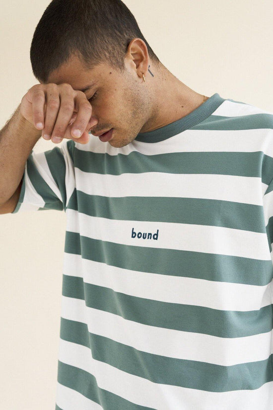 bound 'MENTHE' STRIPE TEE - UN:IK Clothing