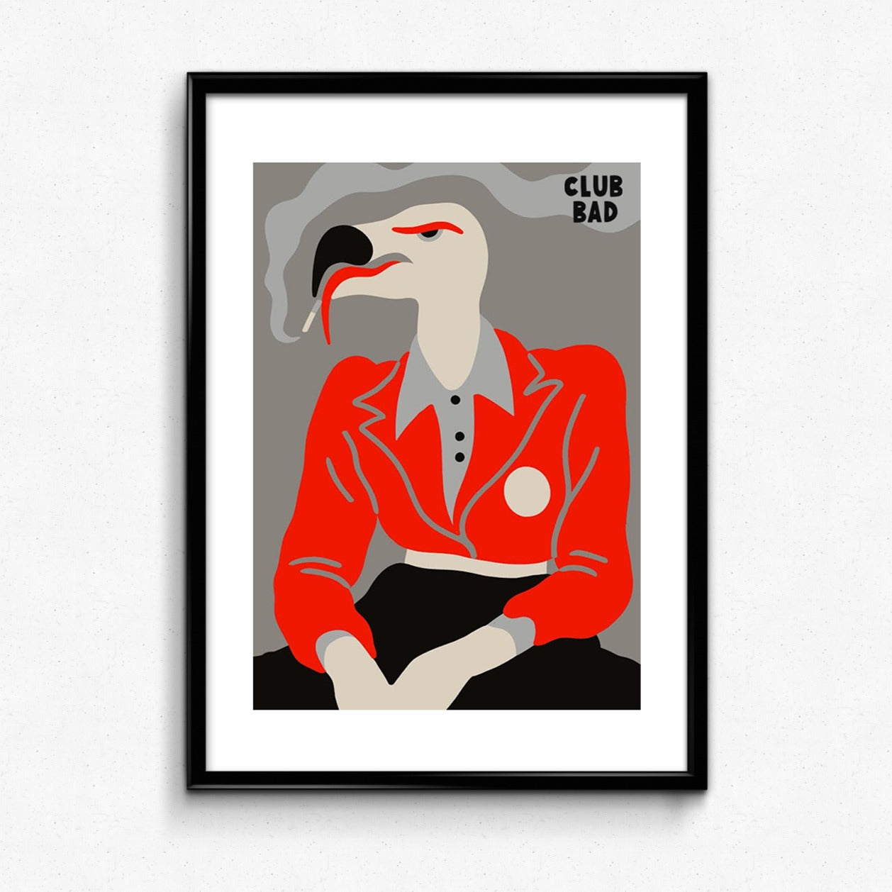 Melé x Club Bad 'Vultures' Print