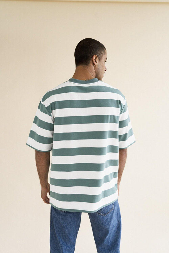 bound 'MENTHE' STRIPE TEE - UN:IK Clothing