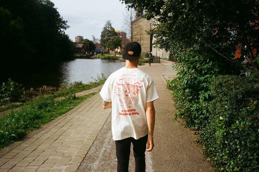 Pomme Frite x UN:IK 'Mr Chips' Tee - Natural - UN:IK Clothing