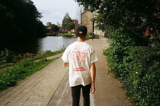 Pomme Frite x UN:IK 'Mr Chips' Tee - Natural - UN:IK Clothing