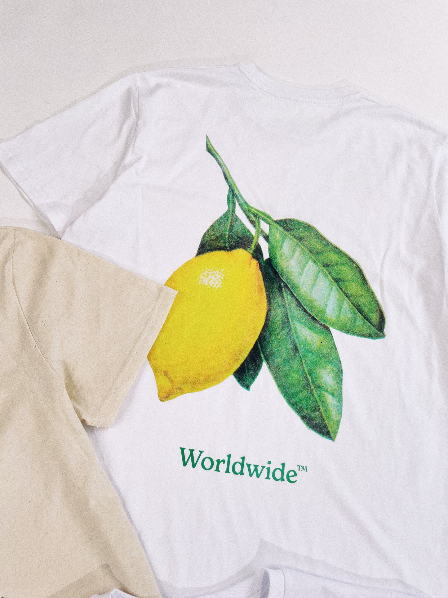 Vice 84 'Lemon' Tee - White