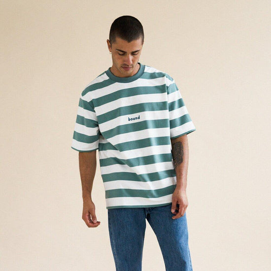 bound 'MENTHE' STRIPE TEE - UN:IK Clothing