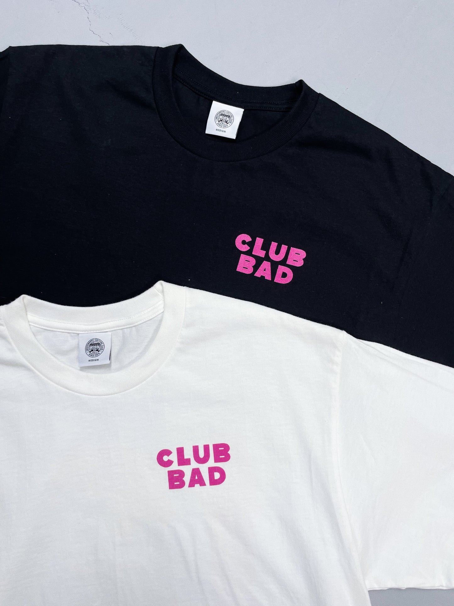 Melé X Club Bad 'Dalmatian' Tee - Black