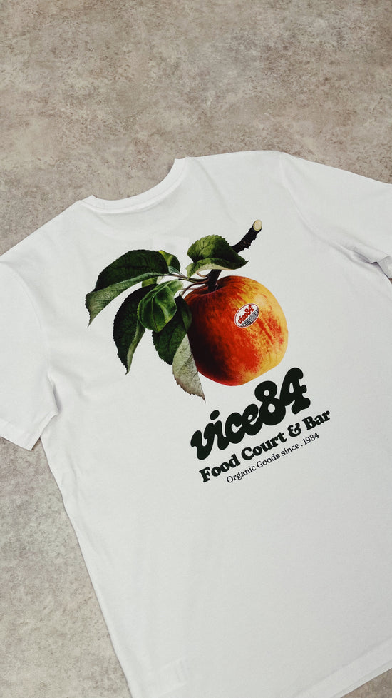 Vice 84 'Apple' Tee - White