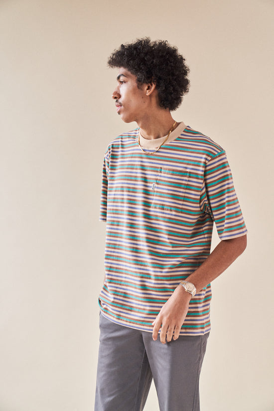 bound 'Yosemite' Stripe Pocket Tee