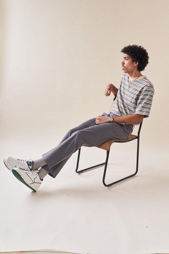 bound 'Yosemite' Stripe Pocket Tee