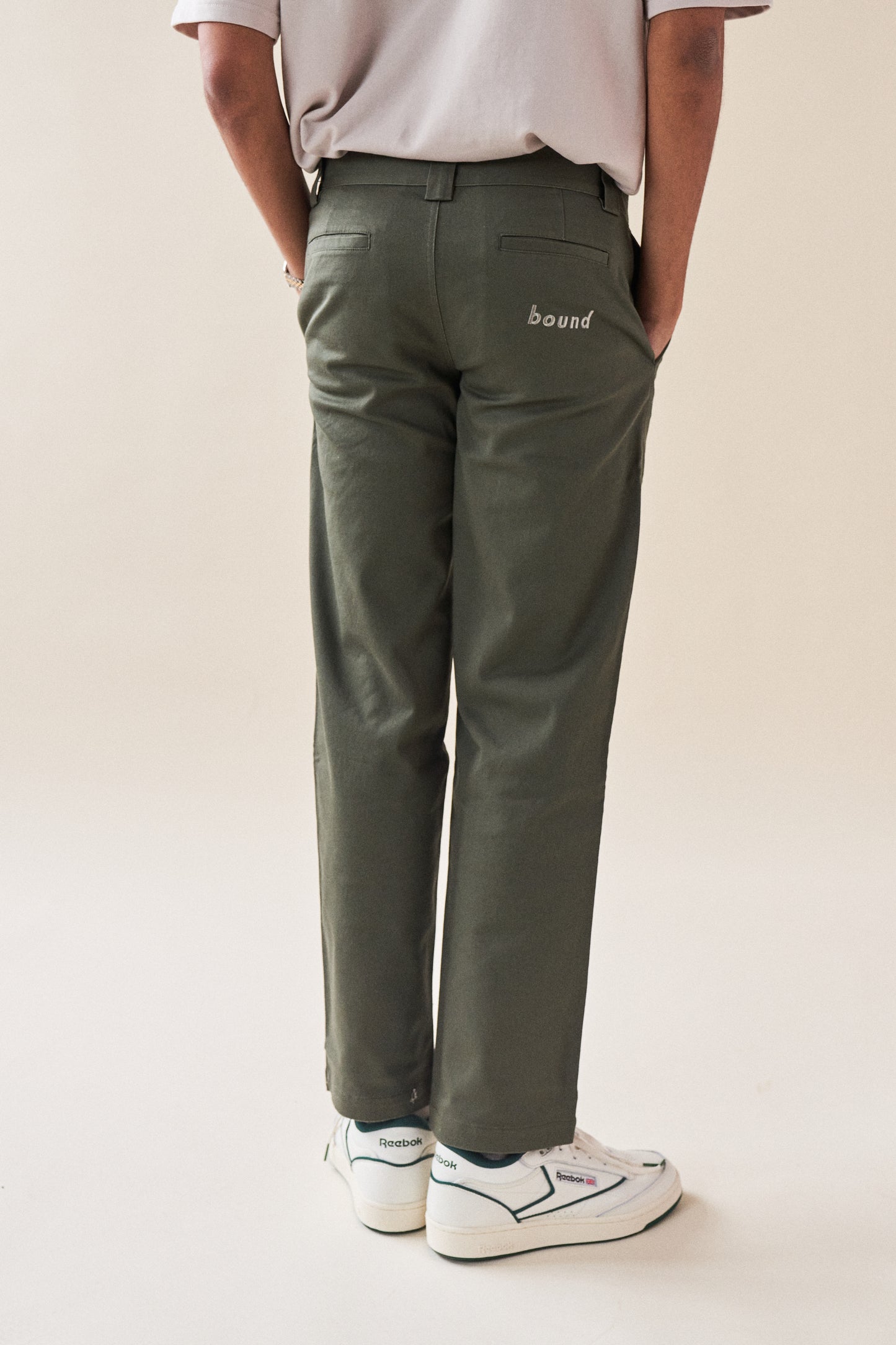 bound 'Stamford' Chino Trouser - Khaki