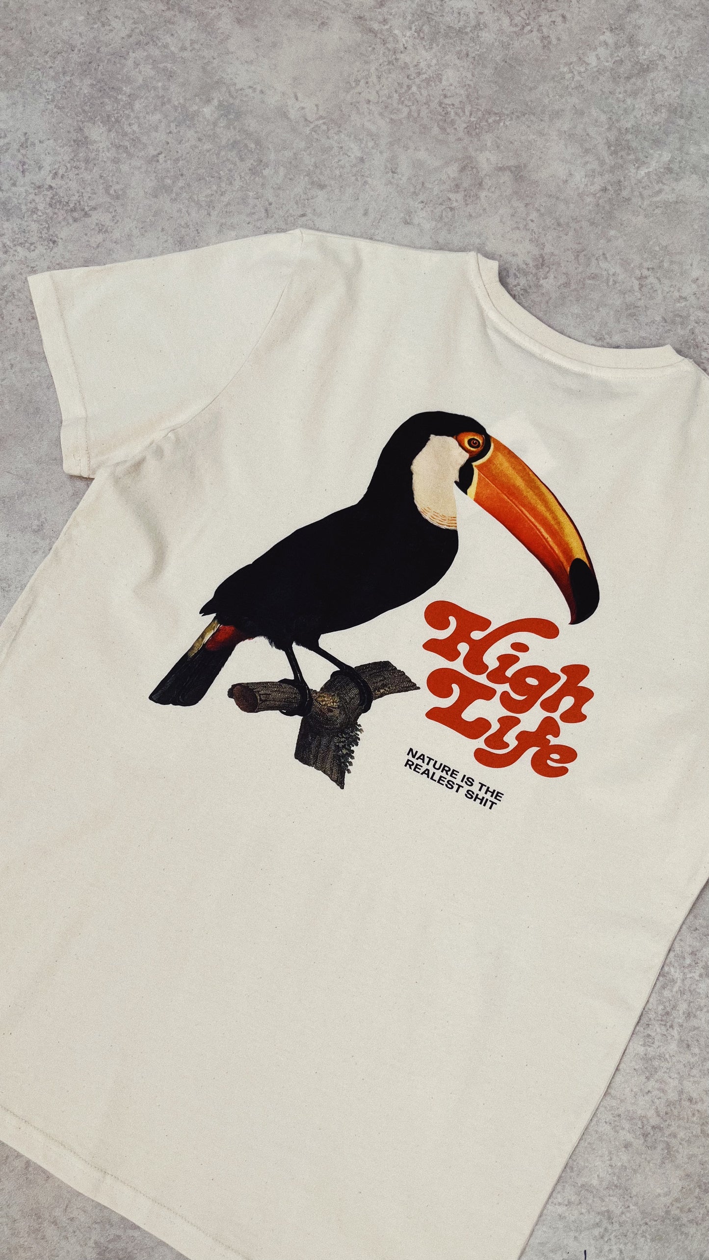 Vice 84 'High Life' Tee - Natural