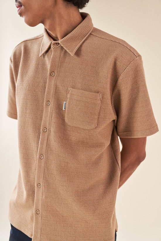 bound 'Beige Waffle' Polo Shirt