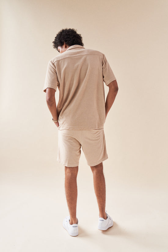 bound 'Beige Terry Towel' Shirt