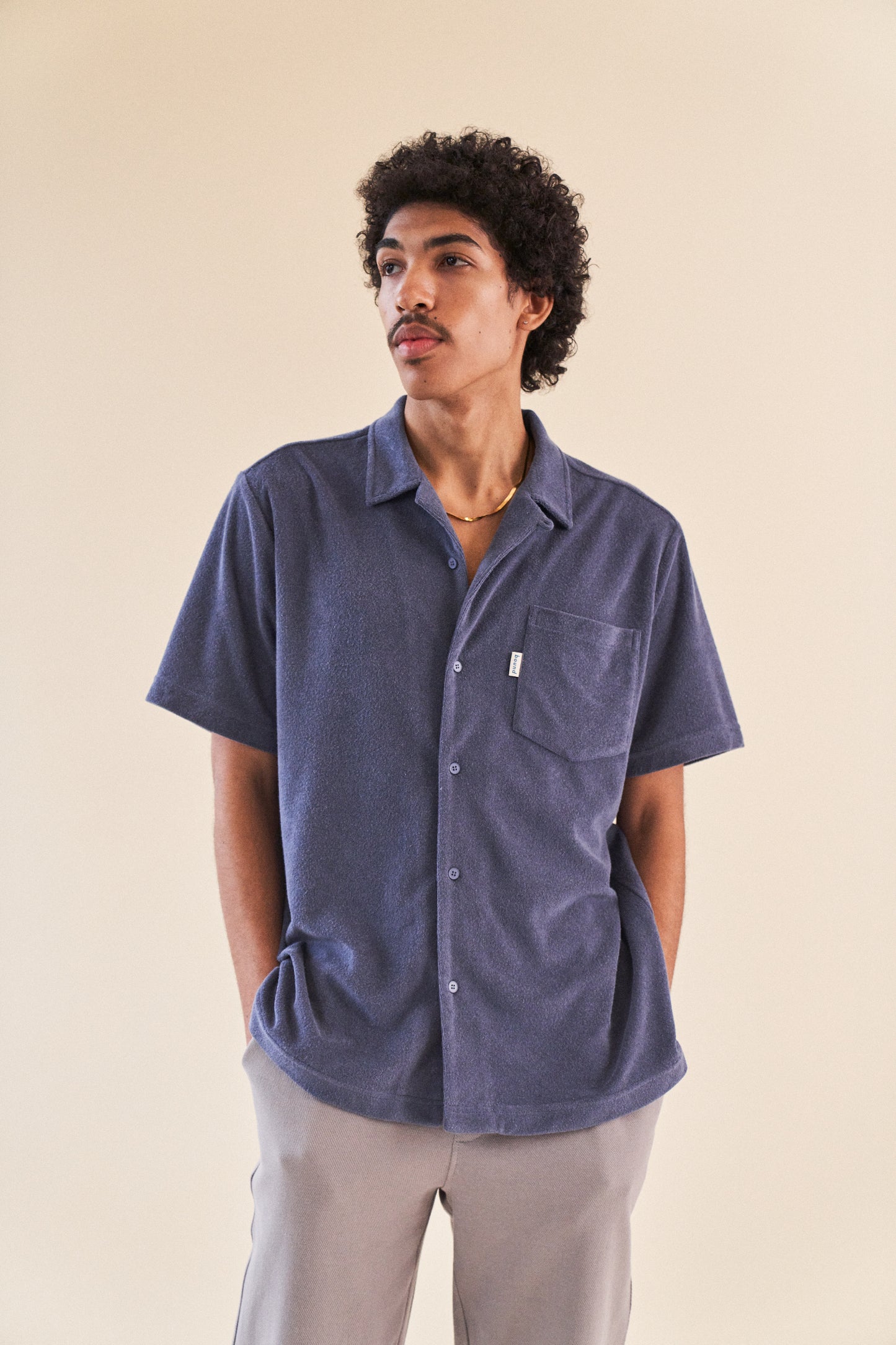 bound 'Ocean' Terry Towel SS Shirt