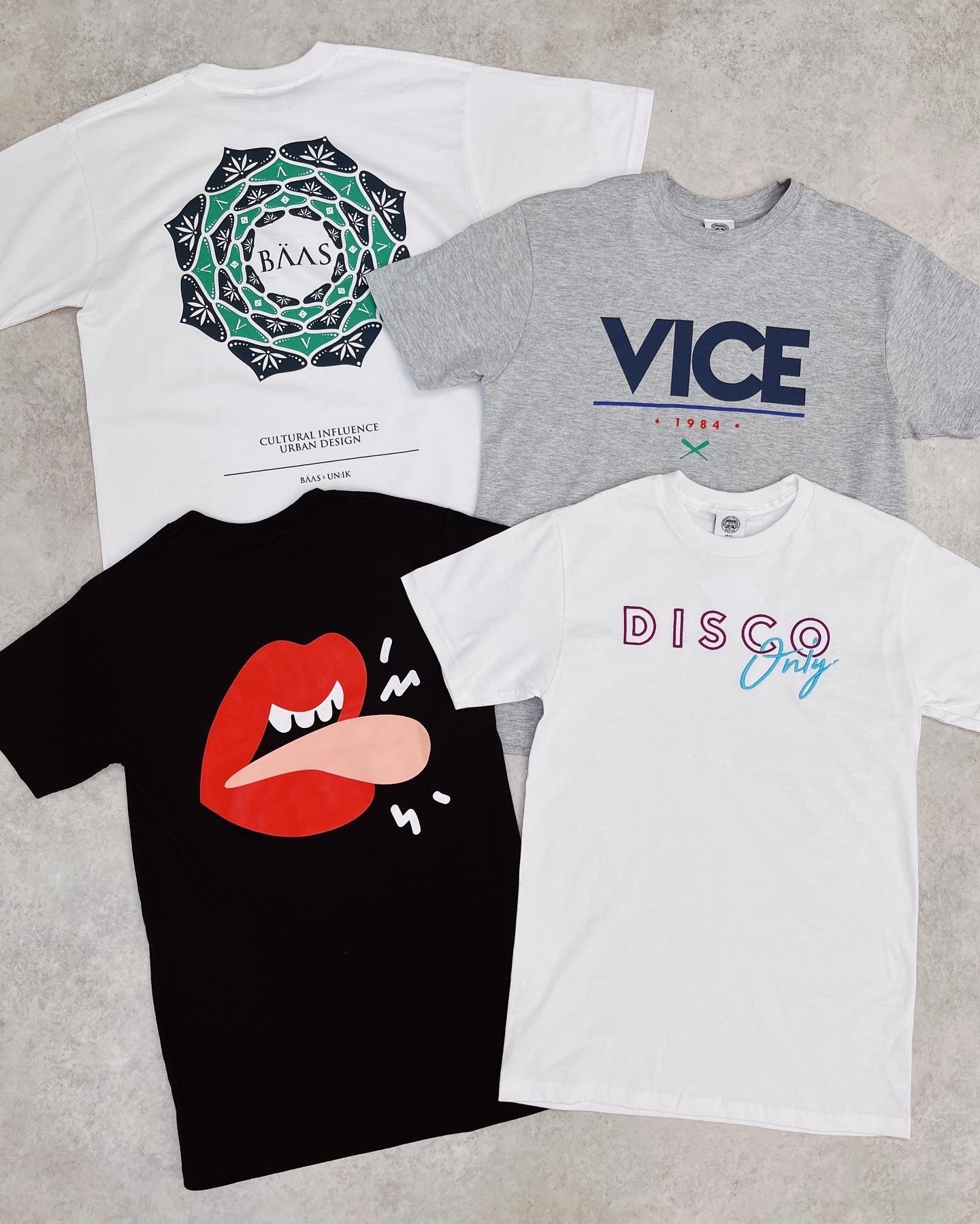 BAÄS 'Atlantis' Tee - White *100K CLUB*