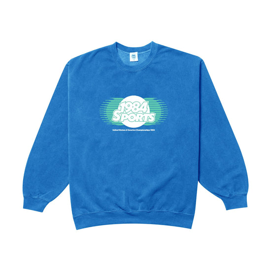 Vice 84 'Retro Sports' Sweater - Vintage Washed Royal Blue