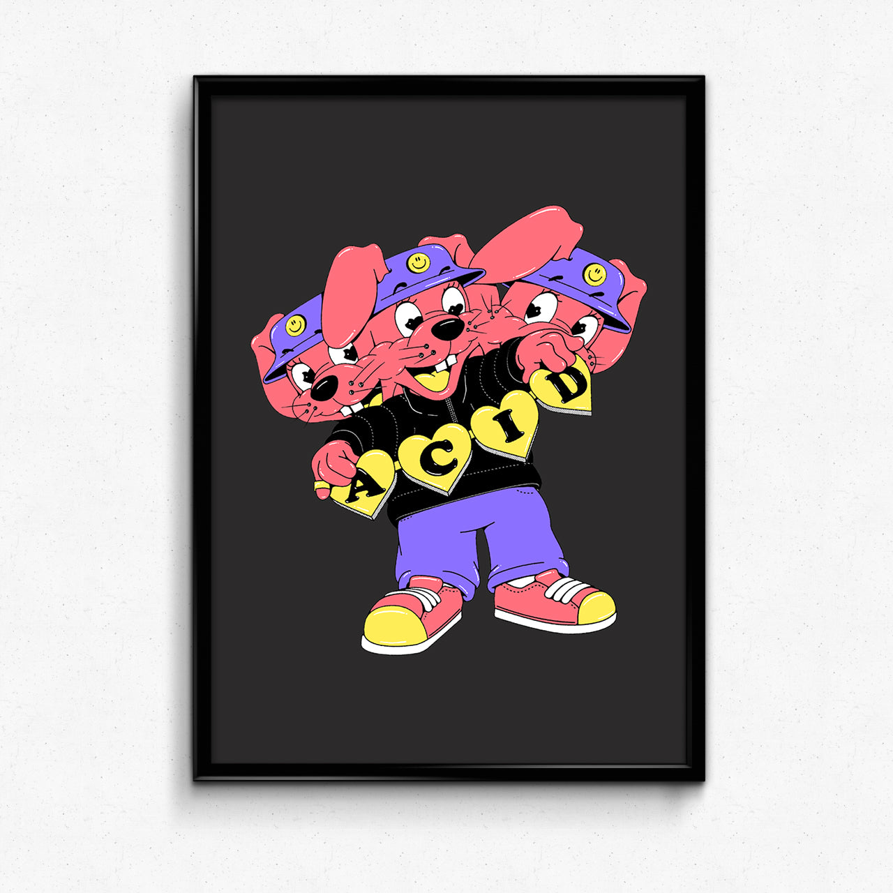 ACID LOVE 0.06 'Siamese' Art Print