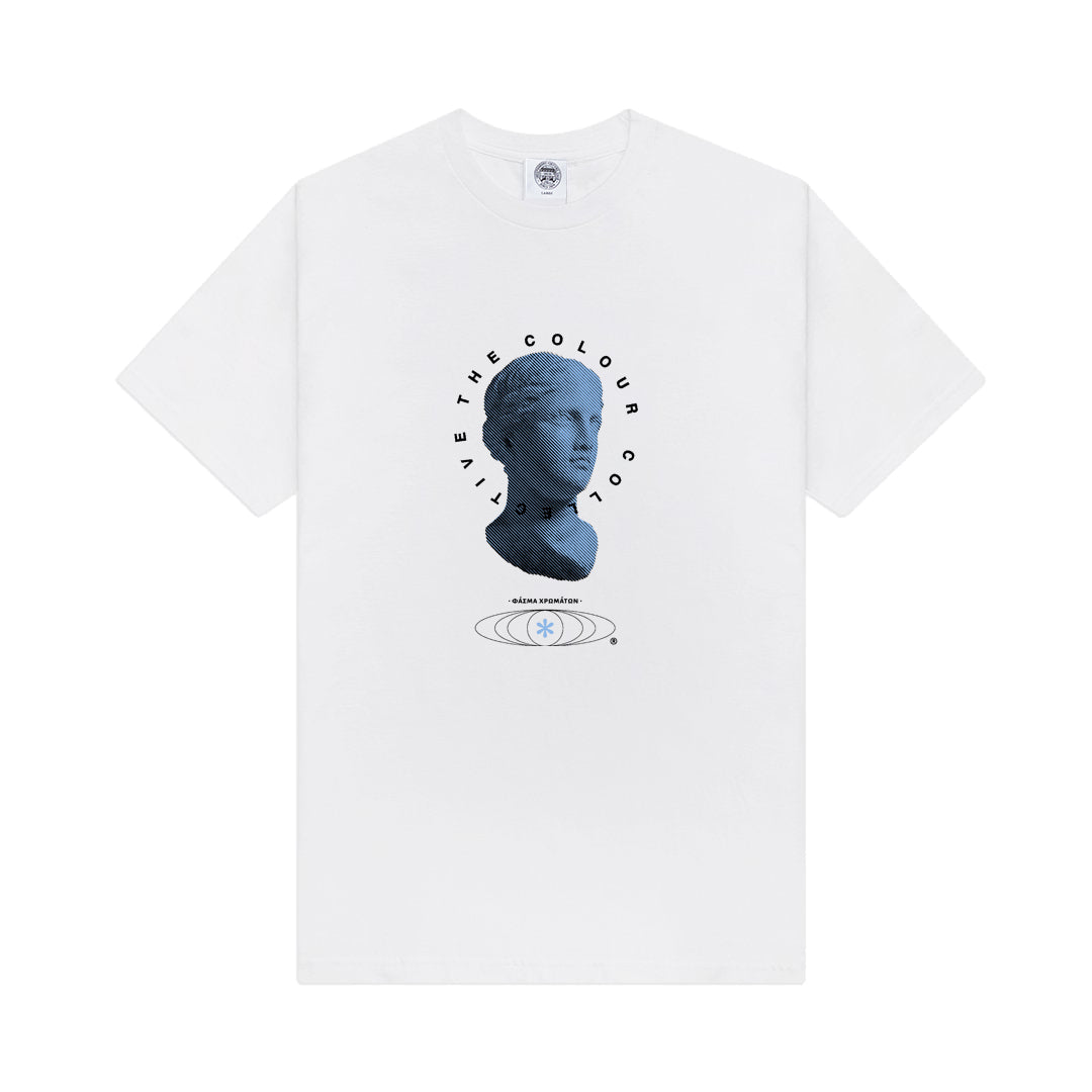 Colour Collective 'Aphrodite' Tee - White