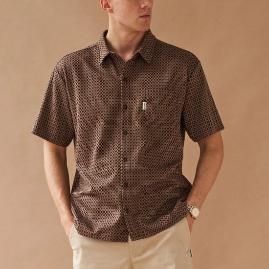 bound 'Duke' Woven Polo