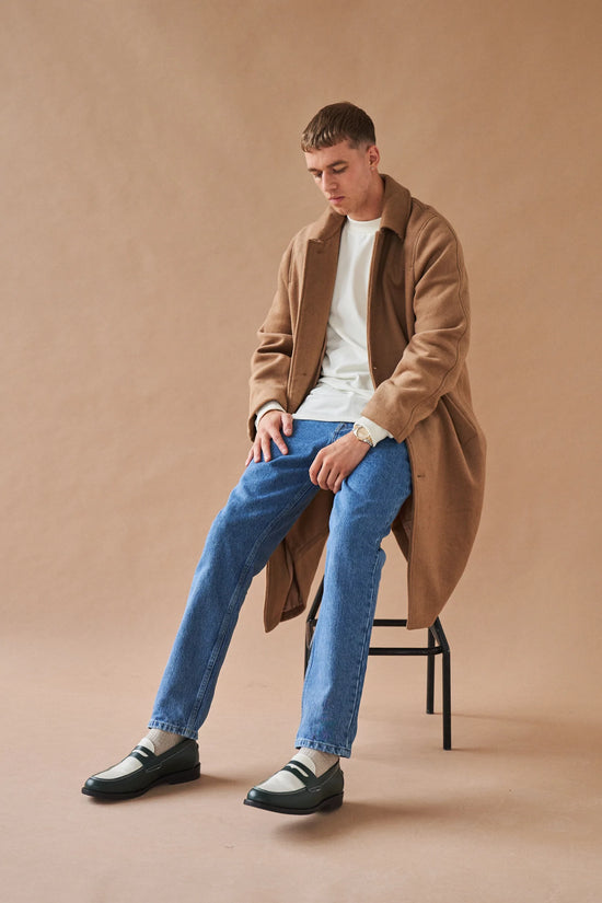bound 'Maxwell' Oversized Wool Trench Coat - Camel