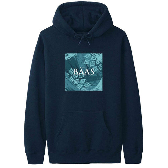 Load image into Gallery viewer, BÄAS Box Hoodie - Navy - UN:IK Clothing
