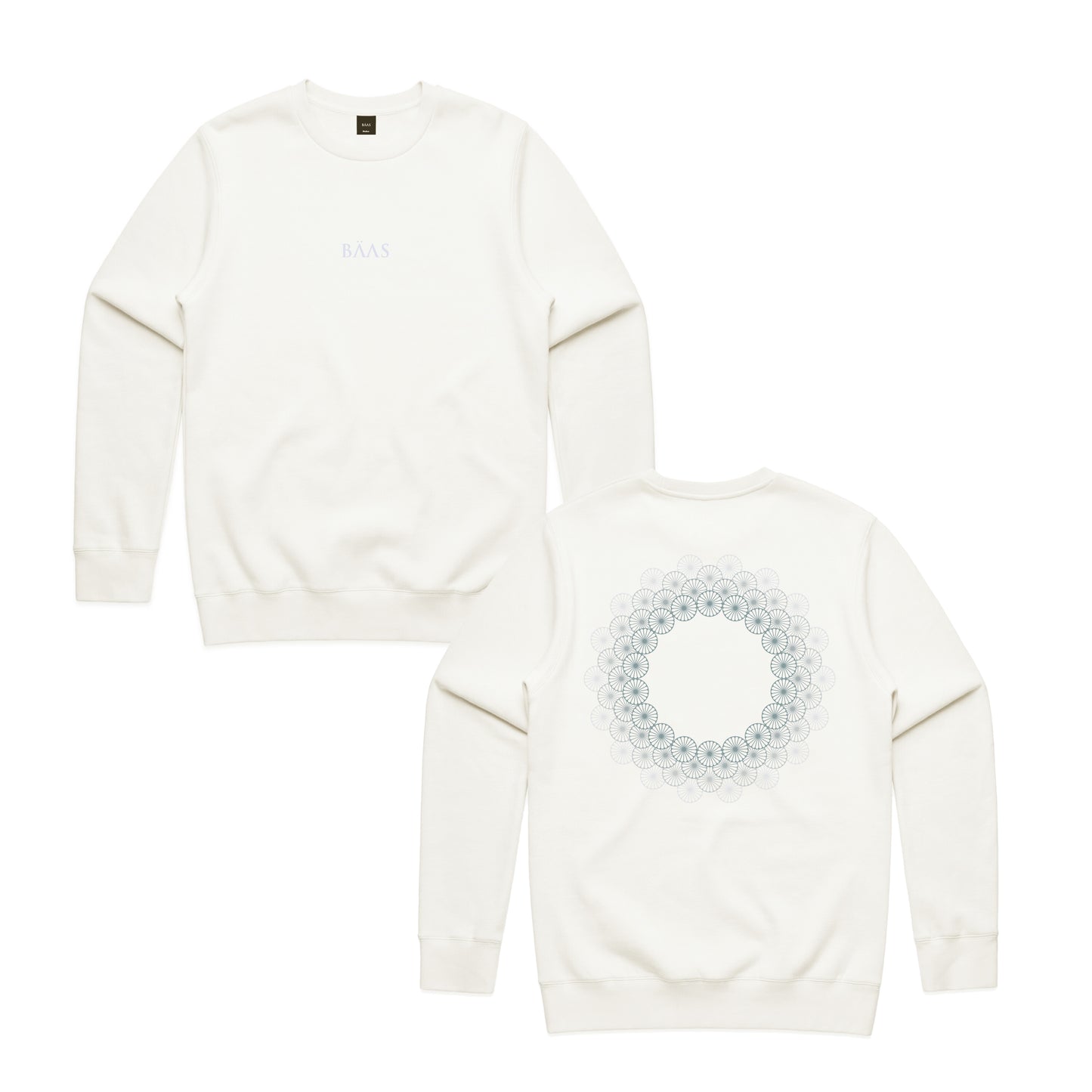 BÄAS 'Sashiko' Off White Sweater