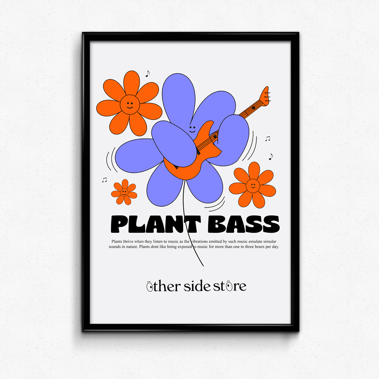 Other Side Store 'Plant Bass' Art Print