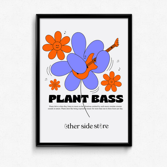 Other Side Store 'Plant Bass' Art Print