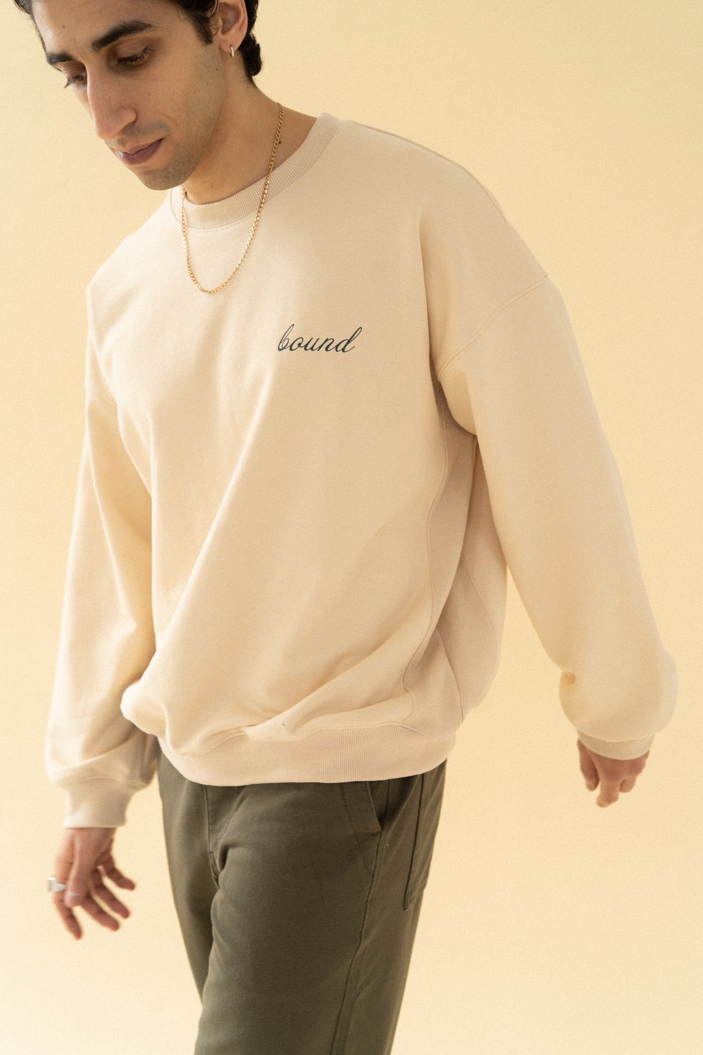bound 'Beige' Premium Sweater