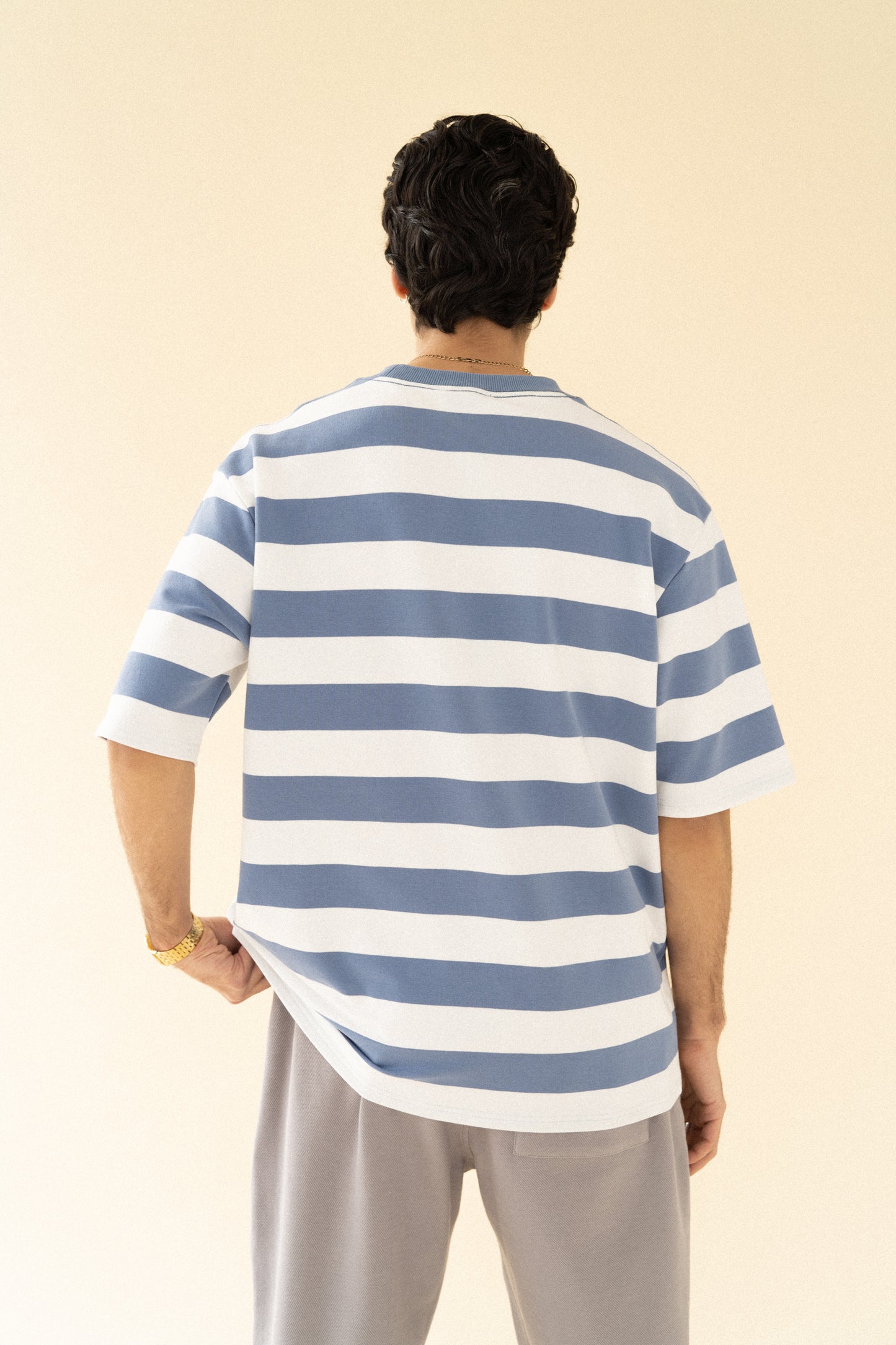 bound 'Arctic' Stripe Tee