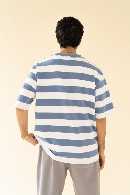 bound 'Arctic' Stripe Tee