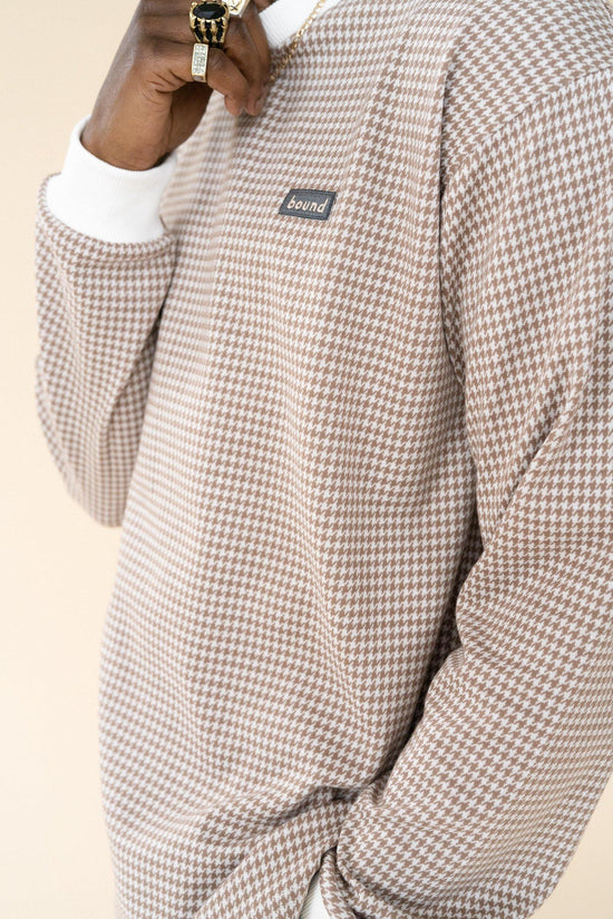 bound 'DESERT DOGTOOTH' LS Tee - UN:IK Clothing