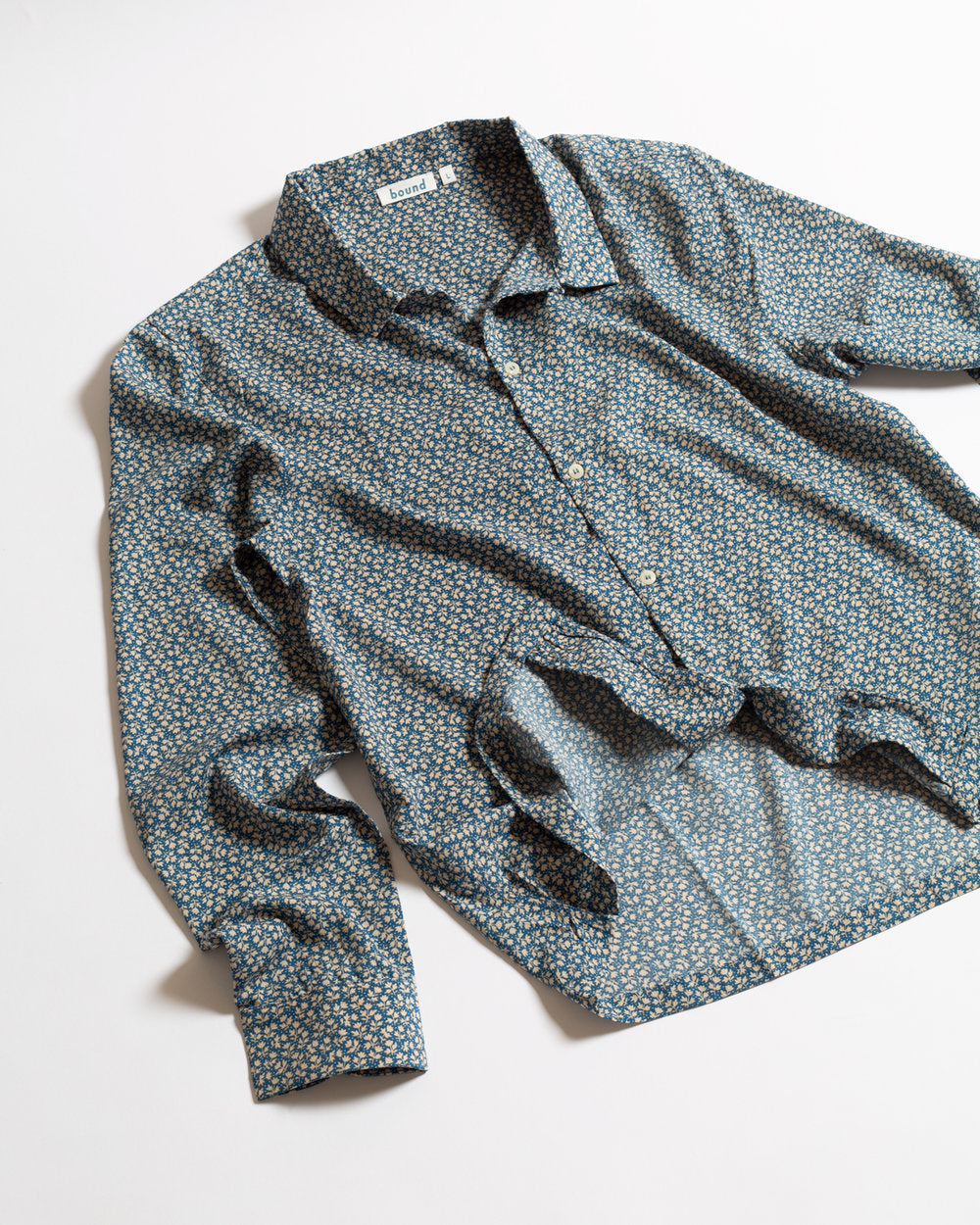 bound 'BLUE ASTER' LONGSLEEVE SHIRT