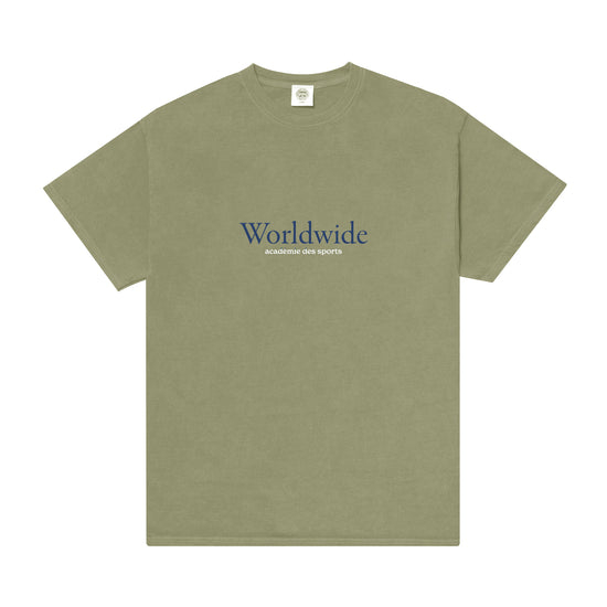 Vice 84 'Worldwide' Vintage Washed Tee - Sage