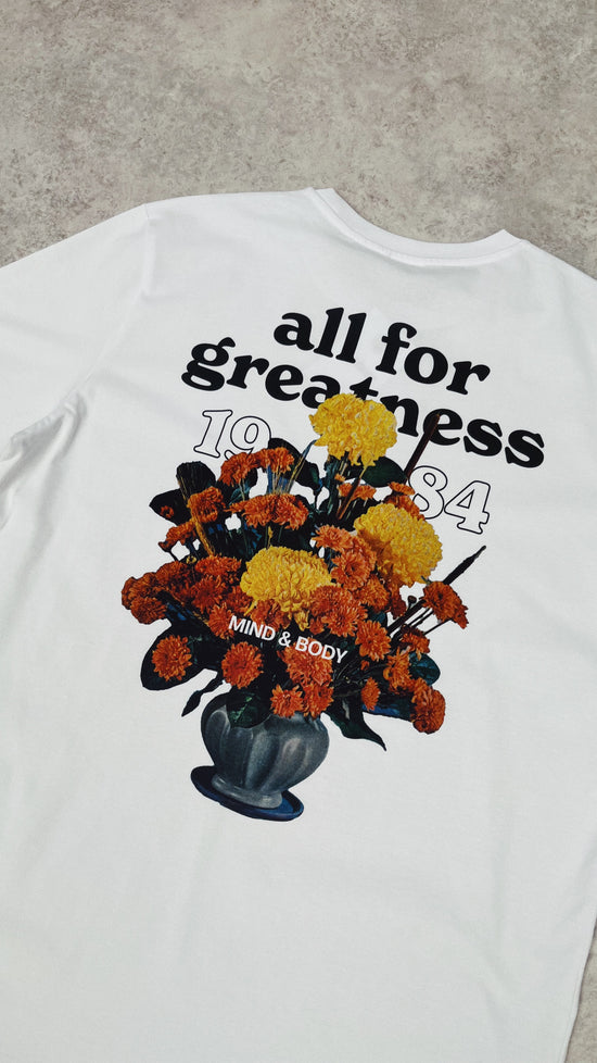 Load image into Gallery viewer, Vice 84 &amp;#39;Greatness&amp;#39; Tee - White
