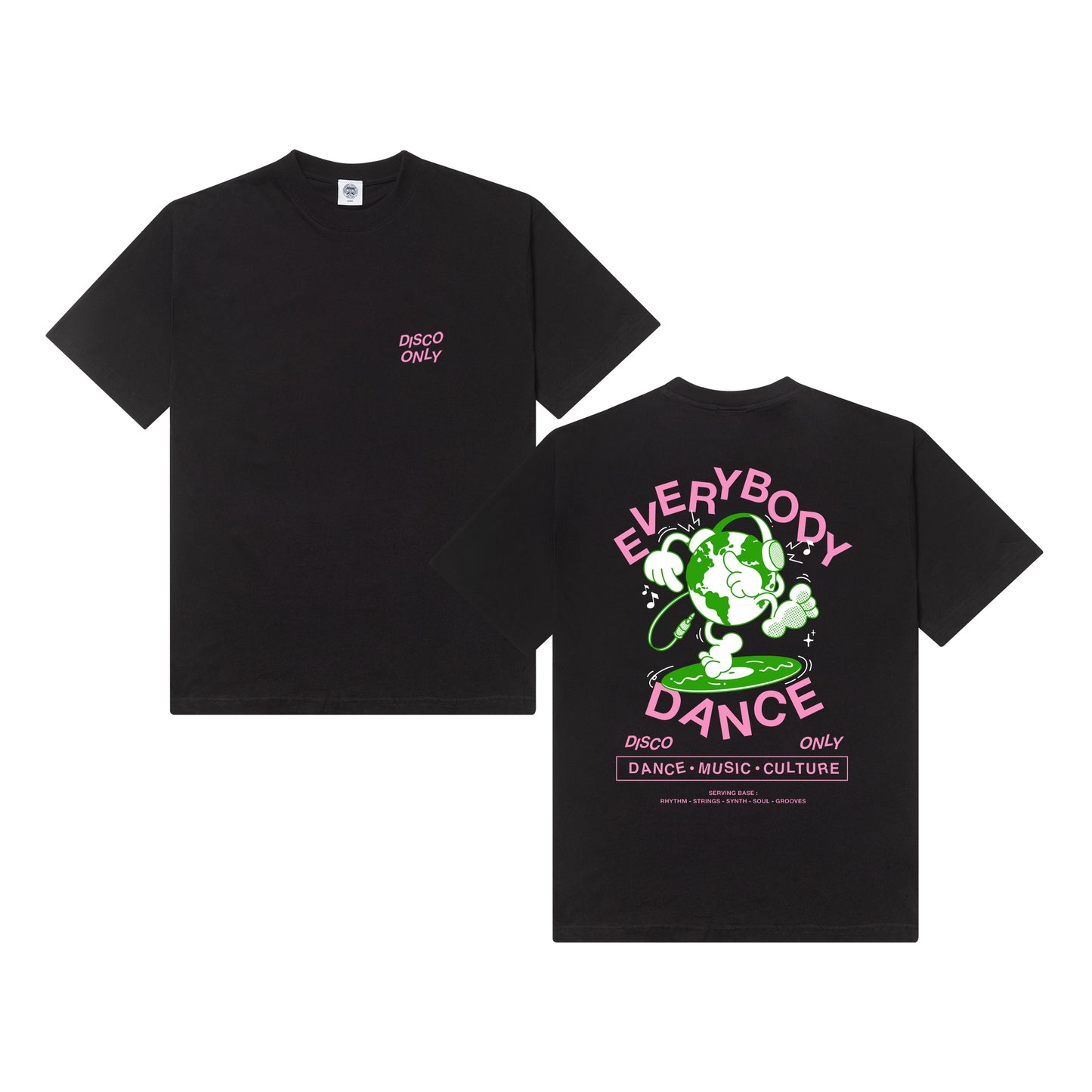 DISCO ONLY 'Everybody Dance' Tee