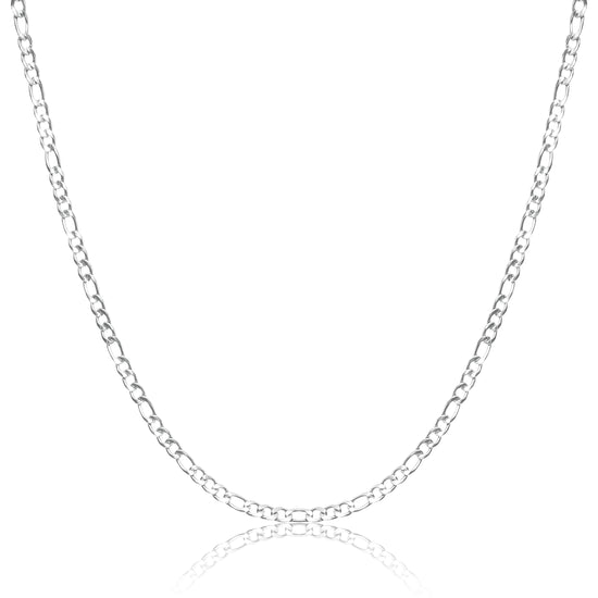 Figaro Cuban Chain 6mm - Silver