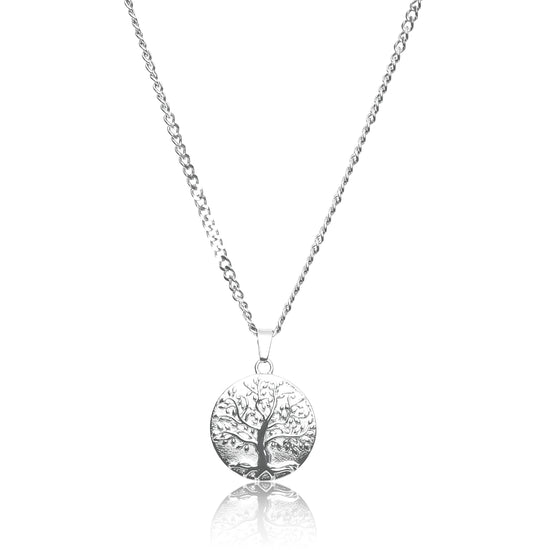Load image into Gallery viewer, Tree of Life Pendant Necklace - Silver / Gold

