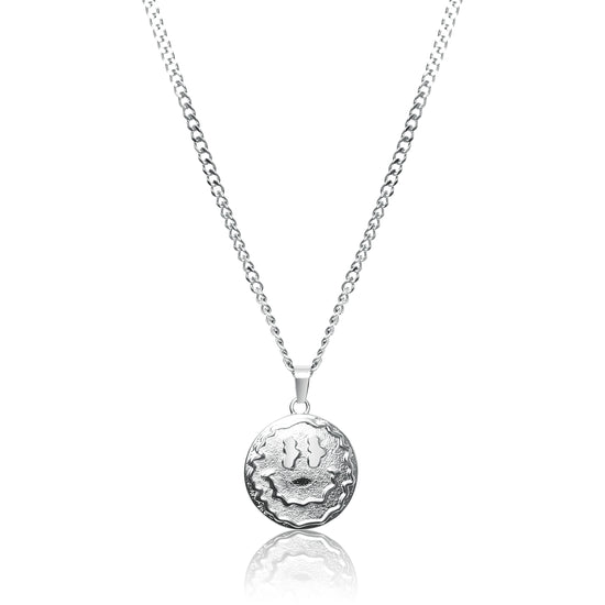 Trippy Pendant Necklace - Silver / Gold