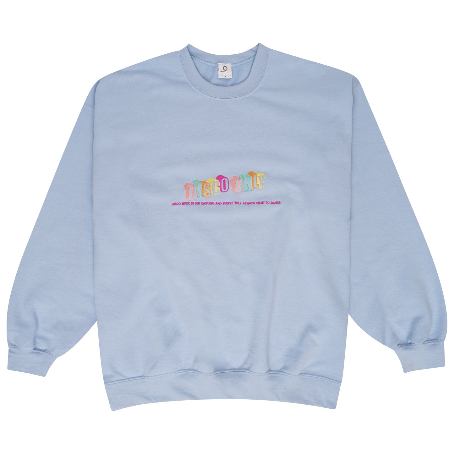 Disco Only 'Dancers' Sweater - Pastel Blue