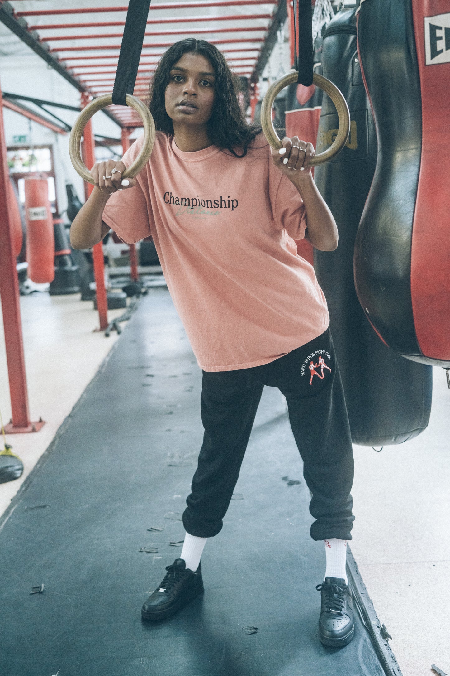 Vice 84 'Distance' Vintage Washed Tee - Clay