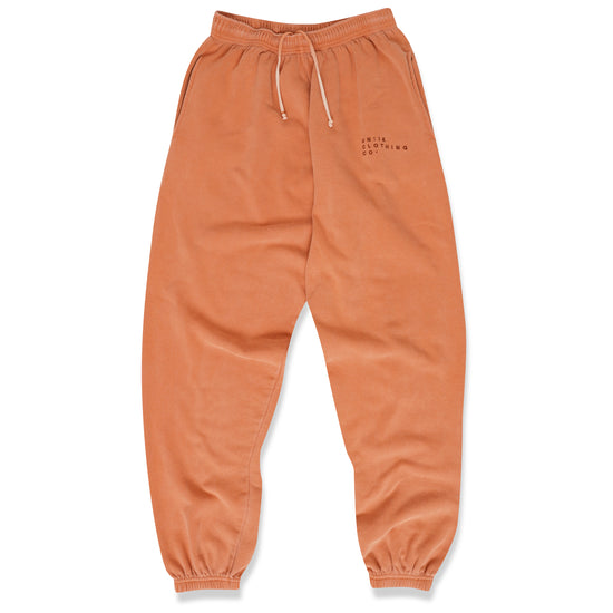Essentials 'Sets' Vintage Washed Joggers - Tangerine
