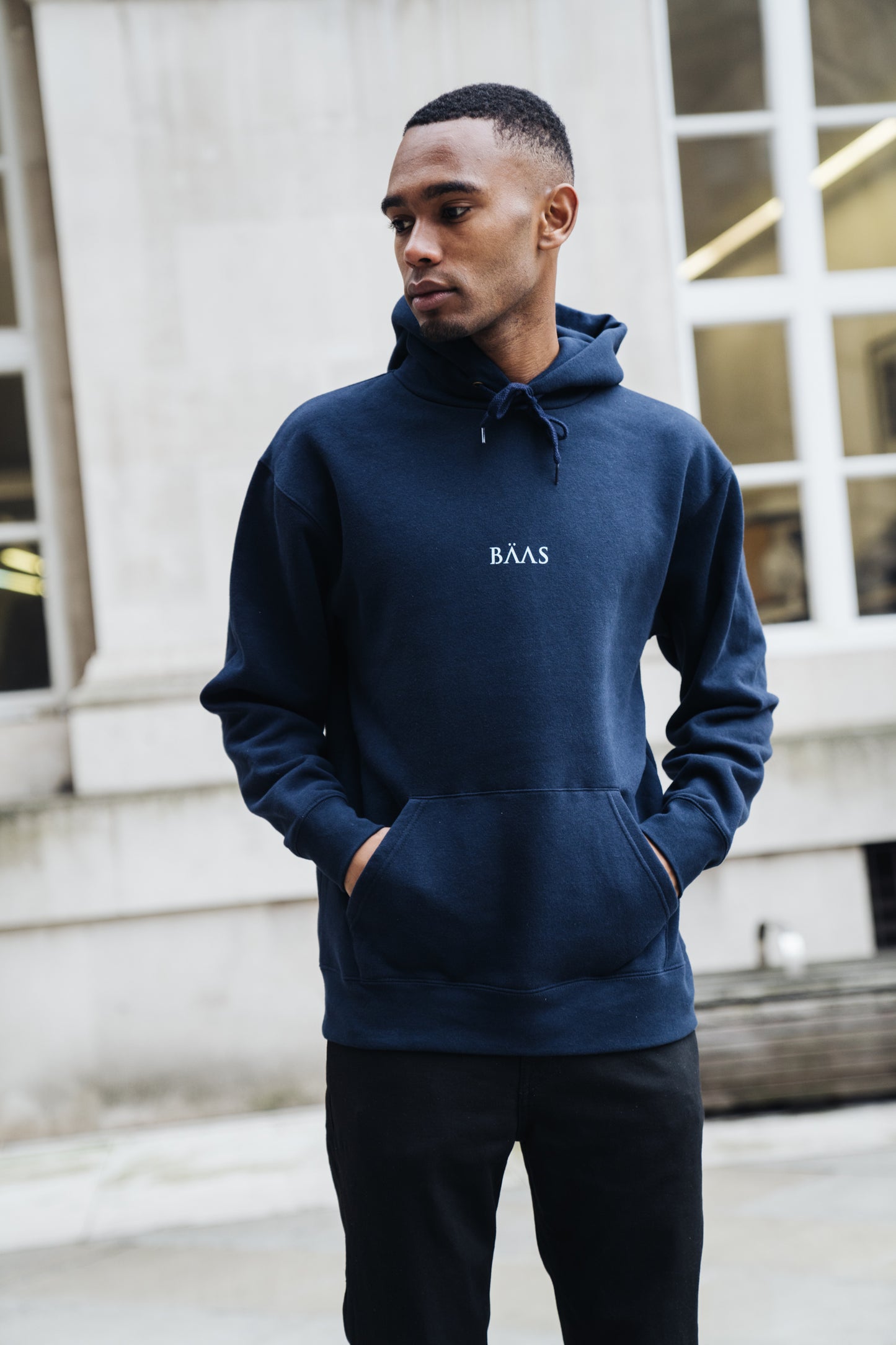 BÄAS 'Siam' Navy Hoodie