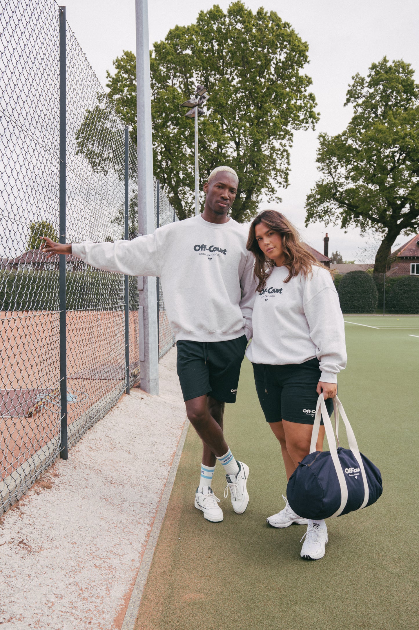 Vice 84 'Off-Court GSM' Organic Gym Bag - Navy