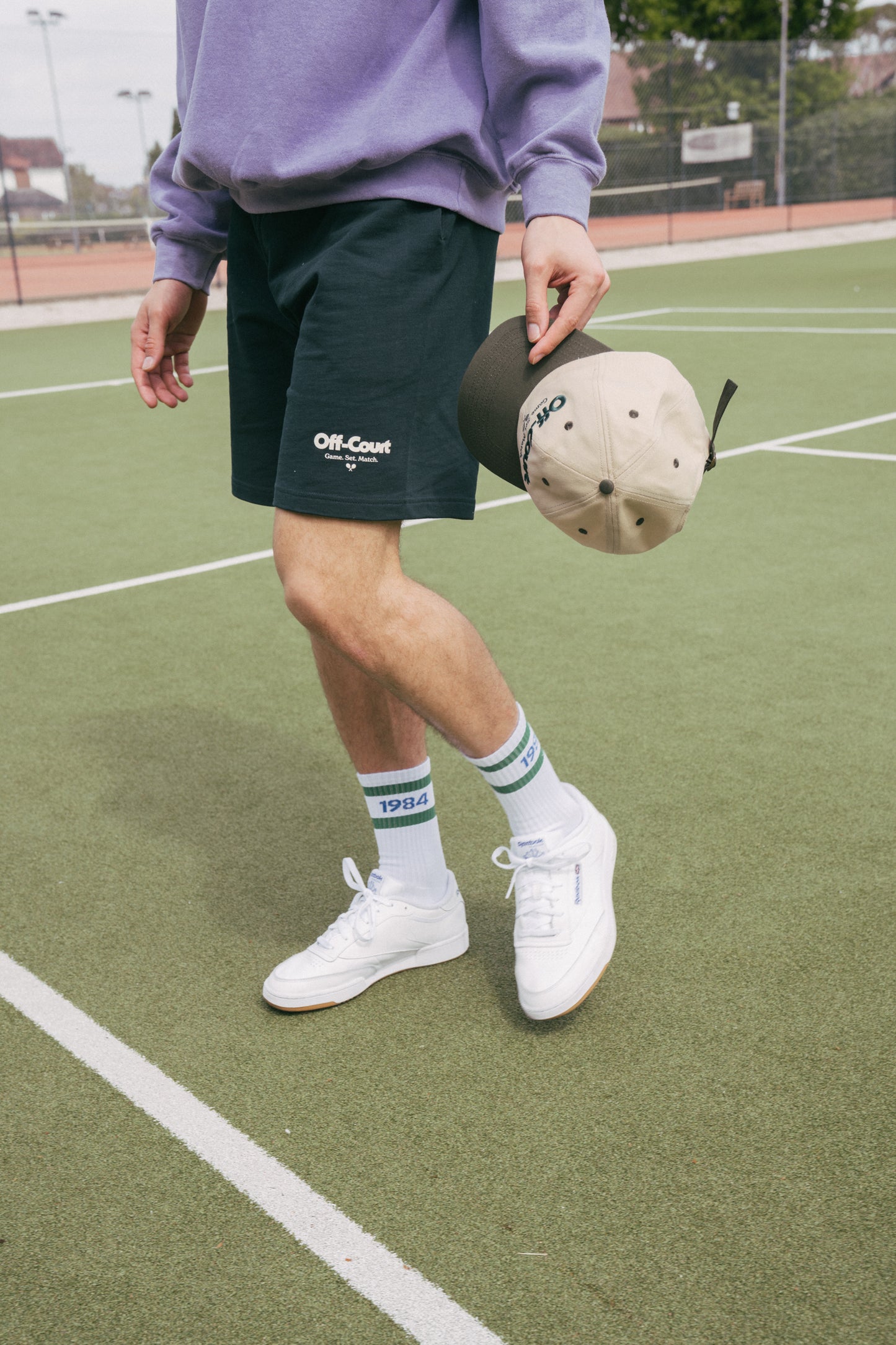 Vice 84 'Off Court GSM' Jogger Shorts - Pine